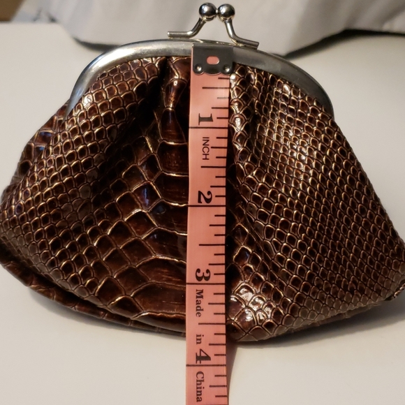 Mini snakeskin handbag - Picture 3 of 6